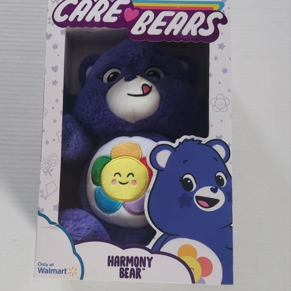 care-bears-toys-care-bears-harmony-bear-plush-deep-purple-poshmark